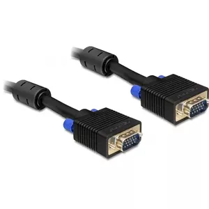VGA Cable DeLOCK 3m, VGA (D-Sub) Black, 82558