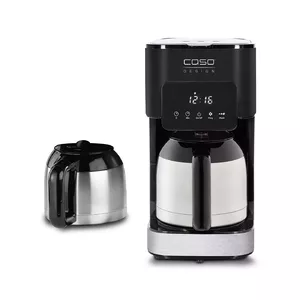 Caso kafijas automāts ar divām izolētām kannām Taste & Style Duo Thermo Drip 800 W Black/Stainless Steel