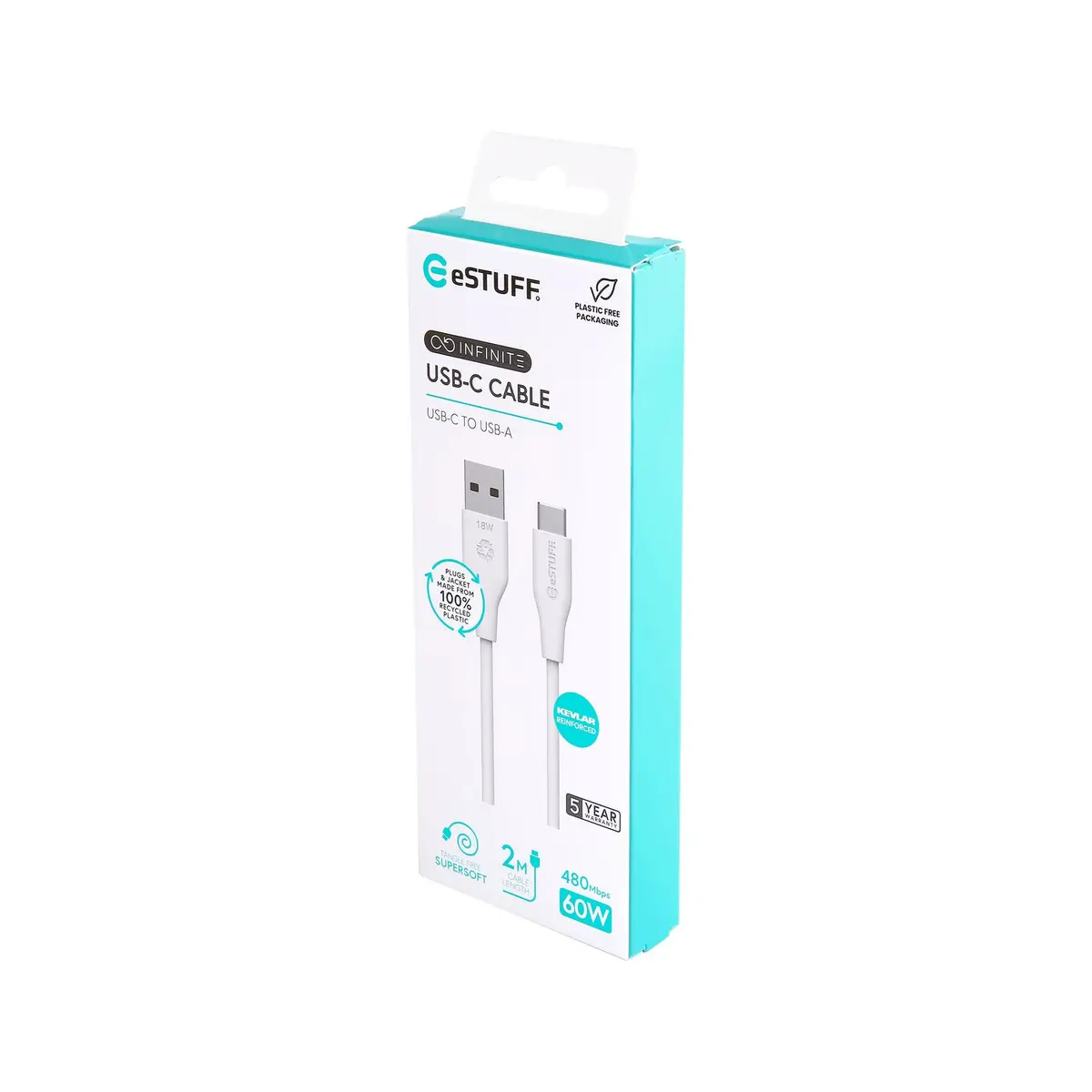 eSTUFF ES605270 USB Kabelis Photo 3