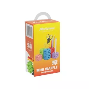 Construction blocks Mini Waffle - Toolbox 70 elements