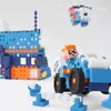 Konstruktors Marioinex Mini Waffle Policijas iecirknis 280 daļas Photo 14