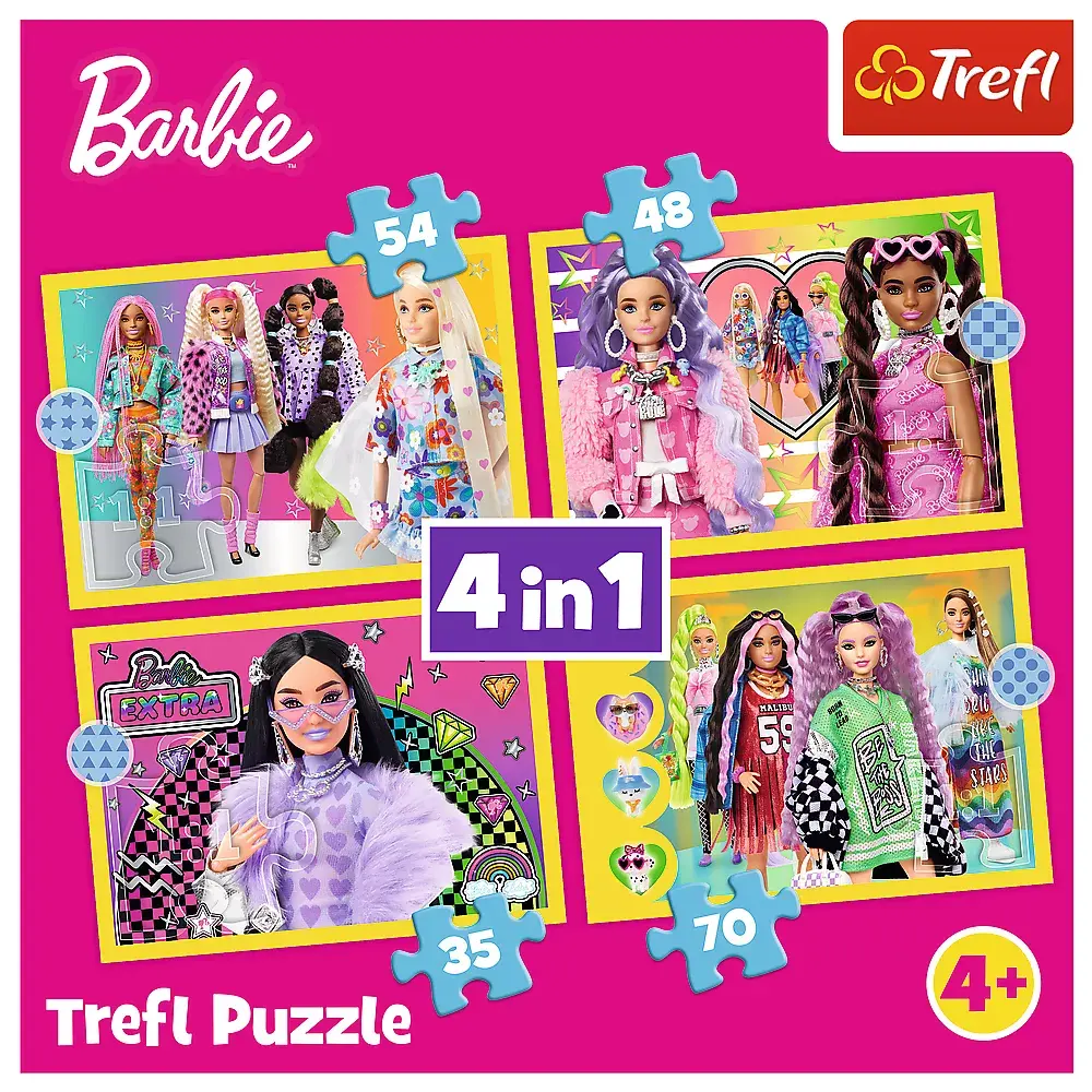 Пазл TREFL Barbie Happy World 54 детали Photo 6