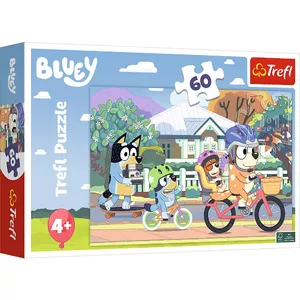 Пазл TREFL 17384 — 60 элементов, мультфильм Bluey, ширина 330 мм, возраст 4+