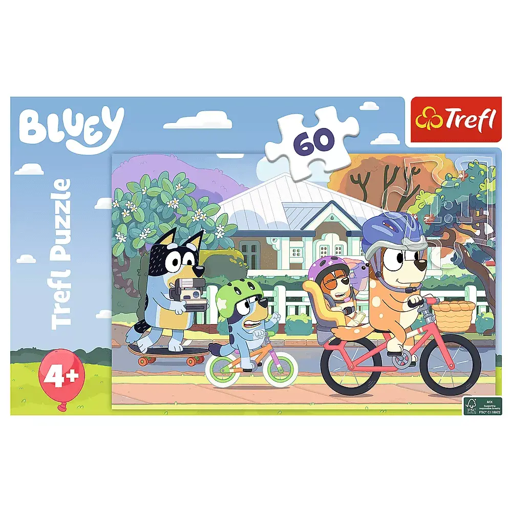 Puzle TREFL 17384 — 60 gab. Bluey Photo 3
