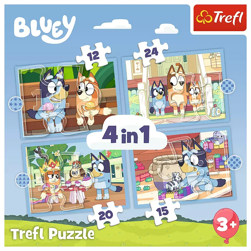 Пазл TREFL Bluey — 12 деталей Photo 6
