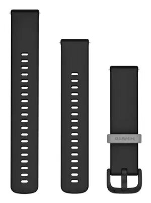 Viedpulksteņa siksniņa Garmin 010-12932-30 melns silikons