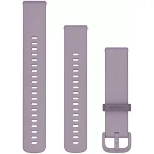 Siksniņa pulkstenim GARMIN Vivoactive 5 20 mm ātrā atvienošana Orchid — silikona josla