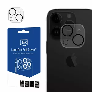 3MK Lens Pro Full Cover iPhone 15/15 Plus