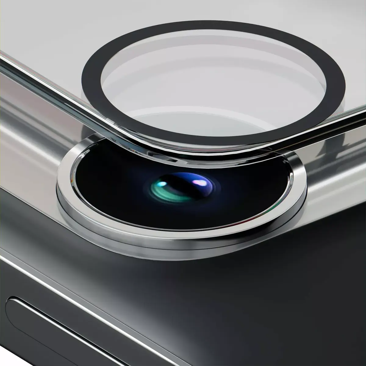 3MK Lens Pro Full Cover iPhone 15/15 Plus Photo 5