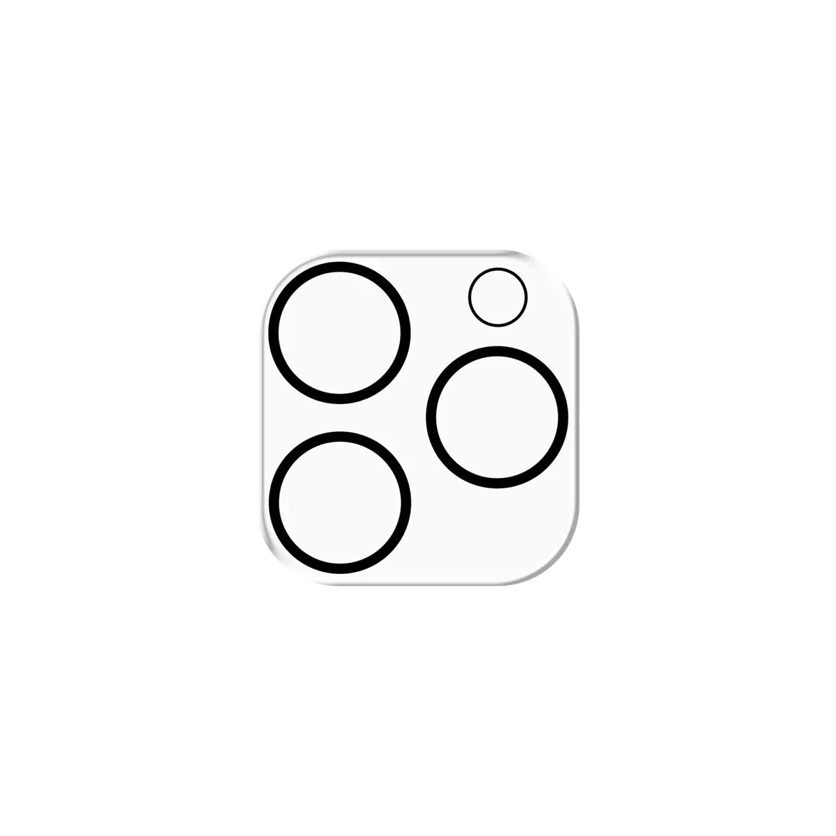 3MK Lens Pro Full Cover iPhone 14 Pro/14 Pro Max Photo 5