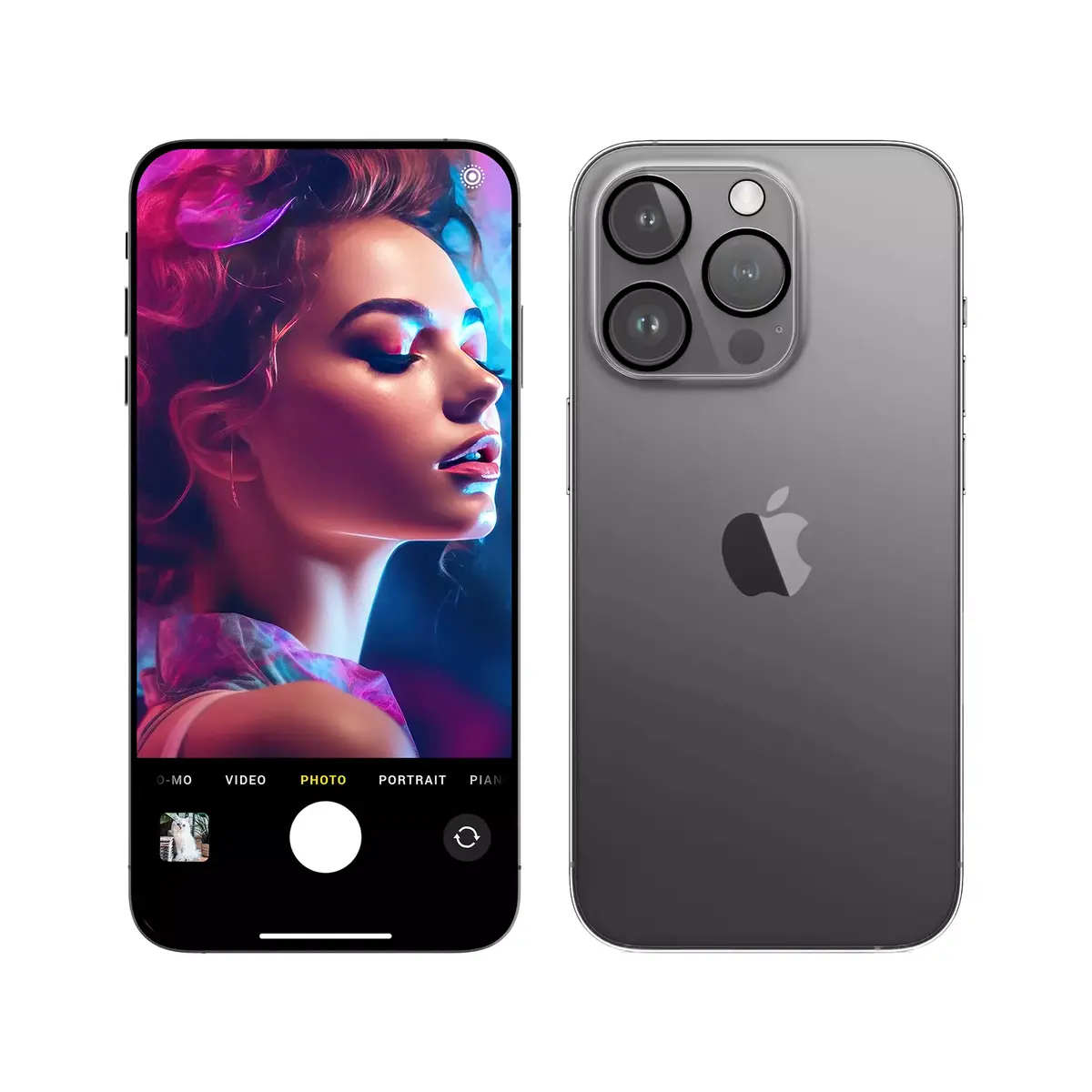 3MK Lens Pro Full Cover iPhone 14 Pro/14 Pro Max Photo 9