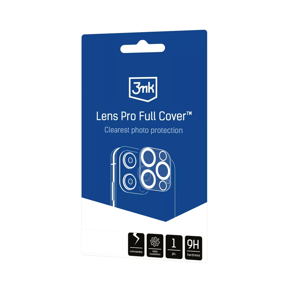 3MK Lens Pro Full Cover iPhone 14 Pro/14 Pro Max Photo 12