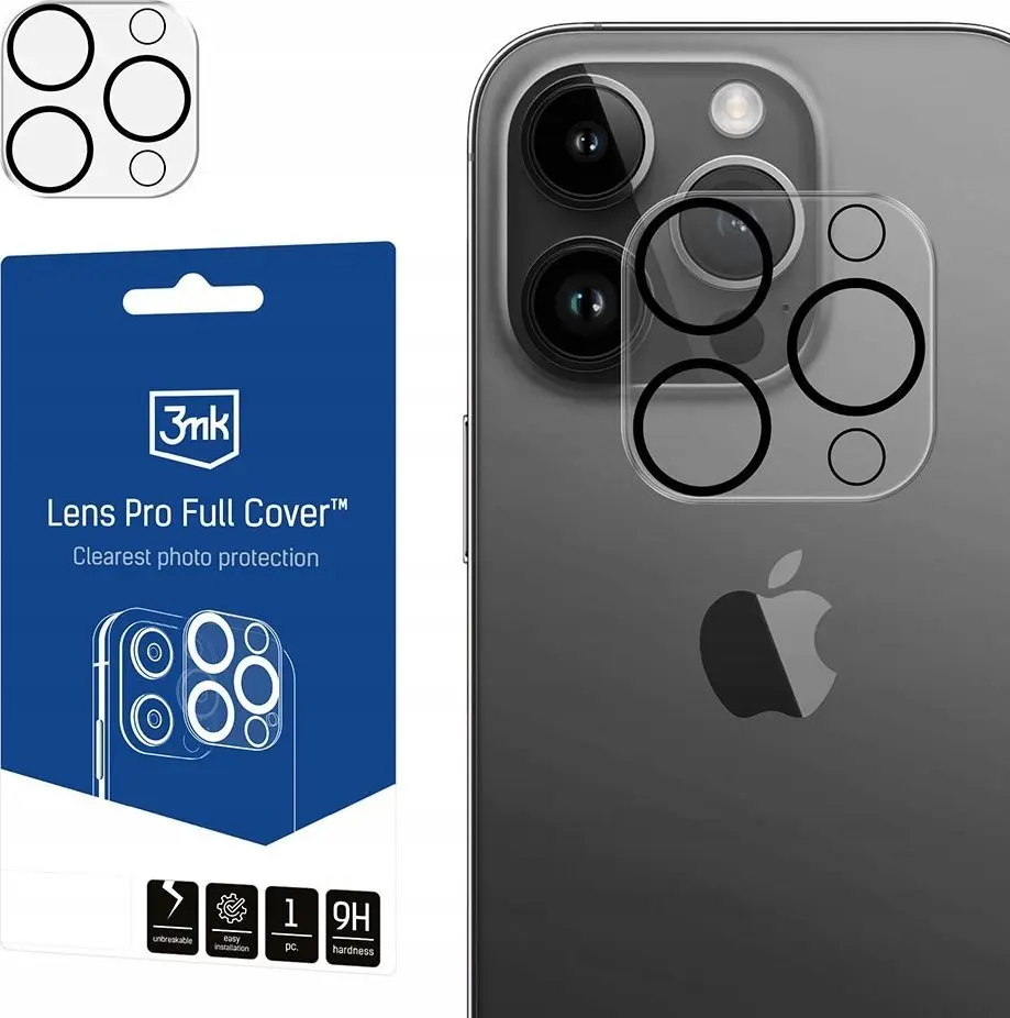 3MK Lens Pro Full Cover iPhone
