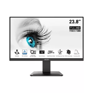 MSI Pro MP2412 monitori 60,5 cm (23.8") 1920 x 1080 pikseļi Full HD LCD Melns