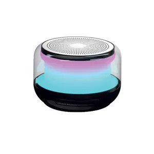 Setty GB-700 apaļš RGB skaļrunis, melns