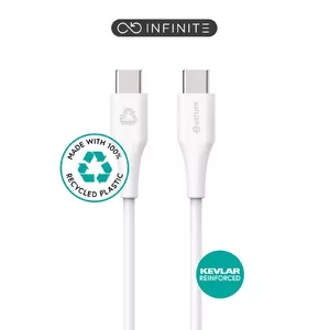 USB cable eSTUFF ES604370 3m USB C USB 2.0 White