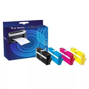 Cartridge Freecolor HP 364XL Multipack BK/C/M/Y remanufactured