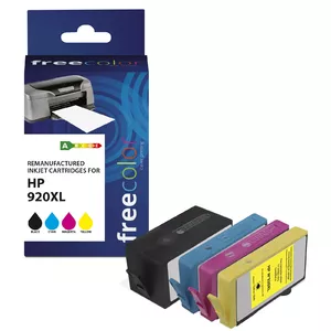 Cartridge Freecolor HP 920XL color BK/C/M/Y remanufactured