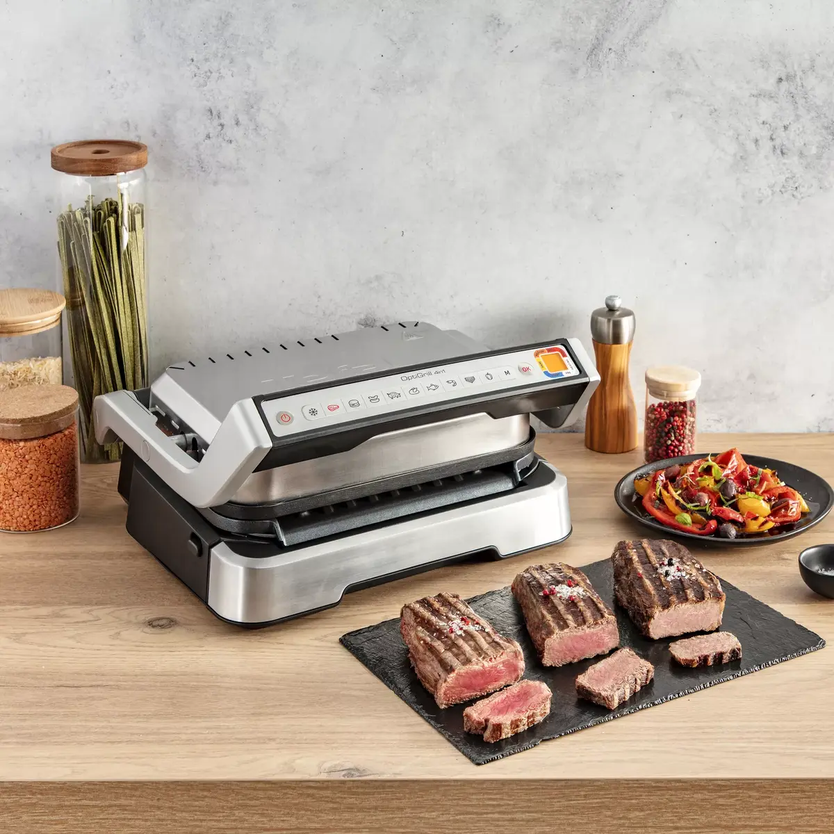 Contact grill Tefal OptiGrill 4in1 GC774D Photo 10
