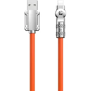 DUDAO L24AL 120W USB Lightning Cable 1 m Orange 30W
