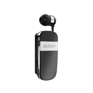 DUDAO GU9 Extendable Wiring Bluetooth Earphone Austiņas Bezvadu Ausīs Zvani / mūzika Melns