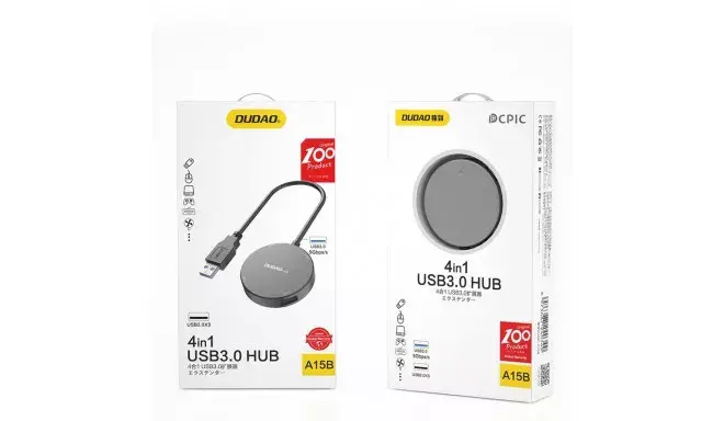 DUDAO 4in1 HUB USB сплиттер A15B Photo 2
