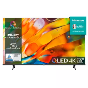 Hisense 55E7KQ телевизор 139,7 cm (55") 4K Ultra HD Smart TV Wi-Fi Черный 275 cd/m²