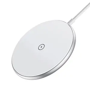 Беспроводное магнитное зарядное устройство CHOETECH T580 15W белое — магнитный Qi-чарджер