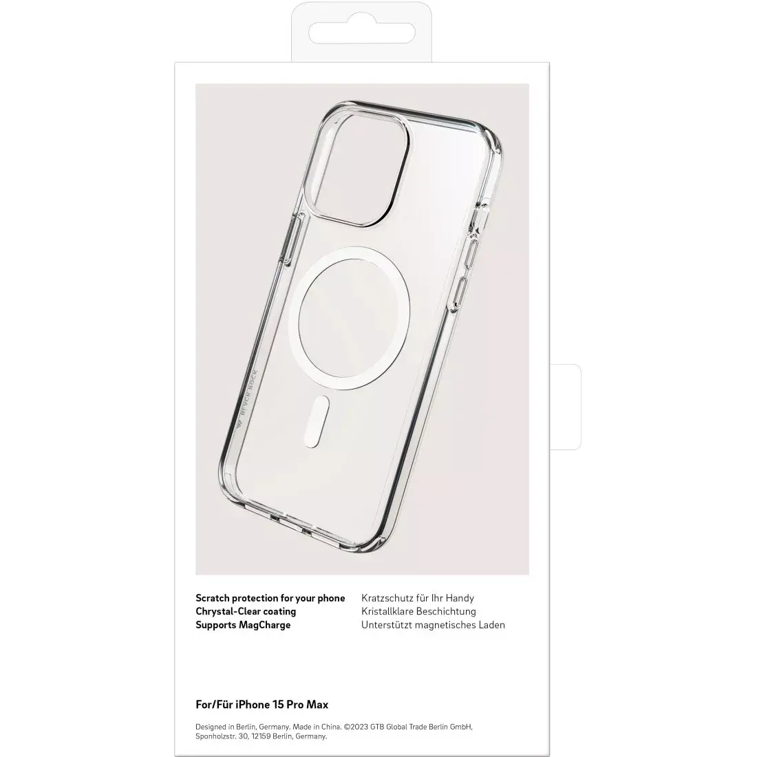 Чехол Black Rock Mag Clear для iPhone 15 Pro Max Photo 4