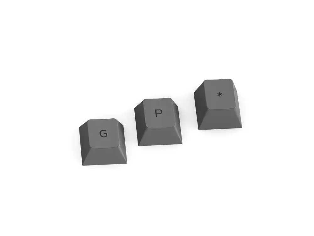 Glorious PC Gaming Race Black Ash Keycap Set for ANSI GMMK Photo 2