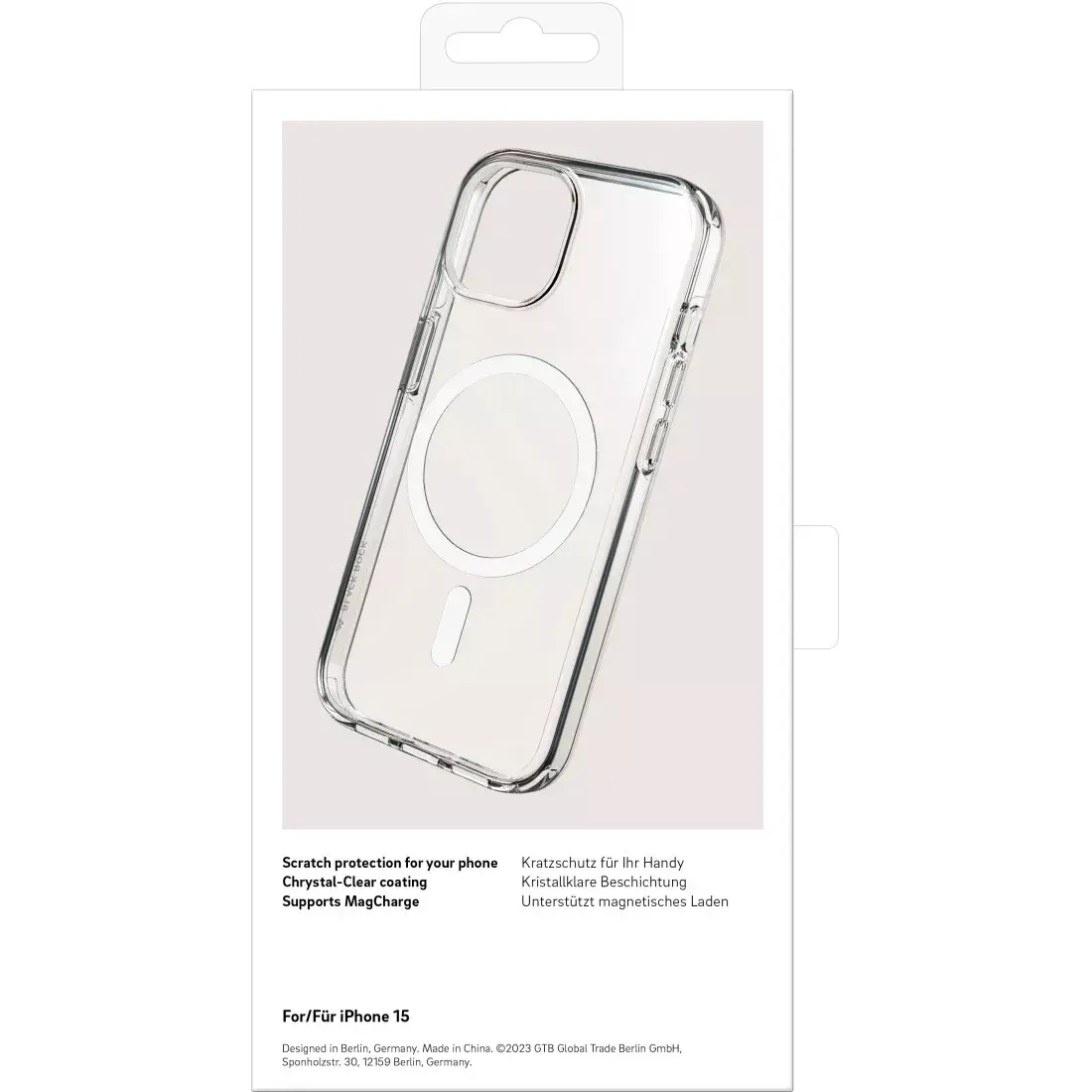 Чехол Black Rock Mag Clear iPhone 15 Photo 4