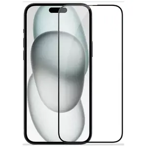 Tempered Glass Screen Protector Nillkin CP+ PRO Black for Apple iPhone 15 2.5D