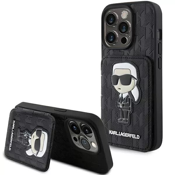 Vāciņš Karl Lagerfeld KLHCP15XSAKKNSCK priekš iPhone