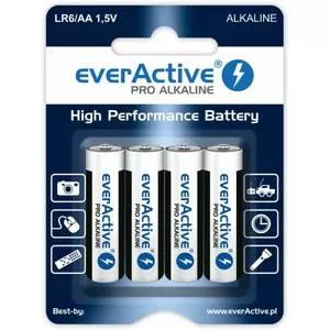 Alkaline batteries everActive BATAA.ALK.eAP4 1.5V AA (MN1500/E91) Pack of 4