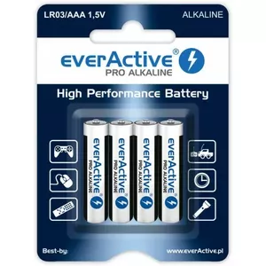 AA alkaline batteries everActive Pro BATAAA.ALK.eAP4 1.5V — 4 pack