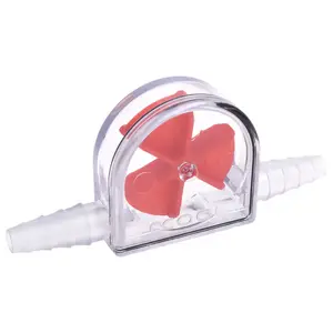 Flow indicator Alphacool 17357 ABS Red Transparent 88mm