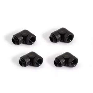 Фитинг Alphacool 17618 Латунь Черный 4 шт