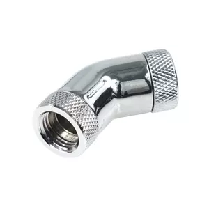 Фитинг Alphacool 17053 Латунь Хром 45мм Глубина 1.8см Диаметр