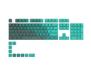 Glorious Rain Forest GPBT Keycap Set for ANSI GMMK Keyboards