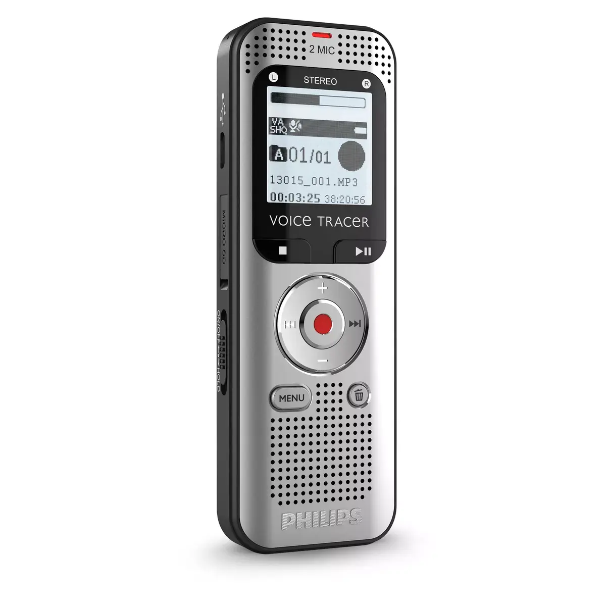 Diktafons Philips Voice Tracer DVT2015 Photo 5