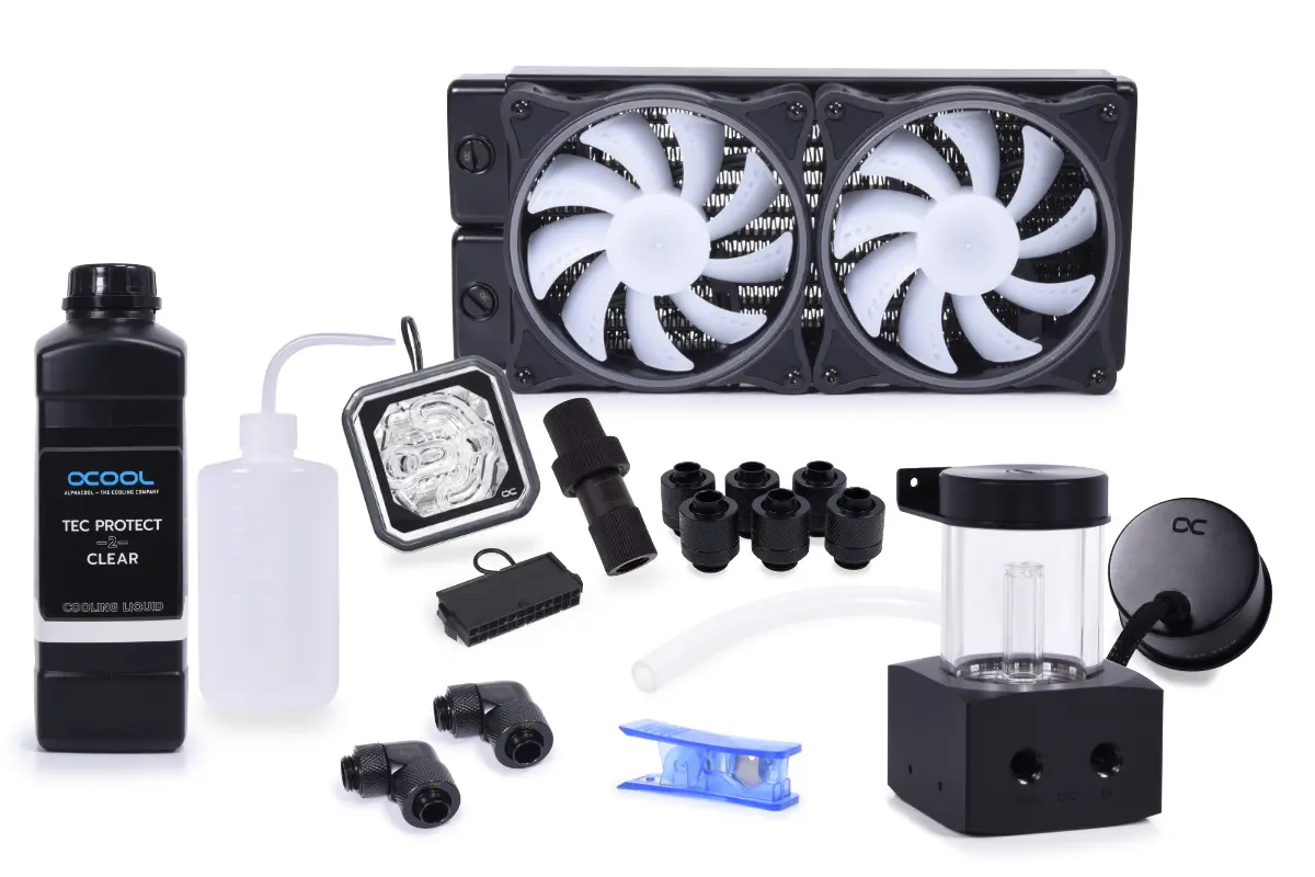 Alphacool XT45 šķidruma dzesēšanas komplekts procesoram