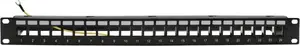 19-inch Front Panel Televes UFB24RJ-A 24x RJ45 with cable holder