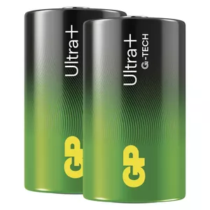 Battery GP Alkaline ULTRA PLUS D LR20 2 pcs — GP 03013AUPETA-B2