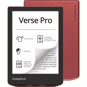 Pocketbook Verse Pro - Passion Red DACH-Version - E-Book-Reader (PB634-3-WW-B)