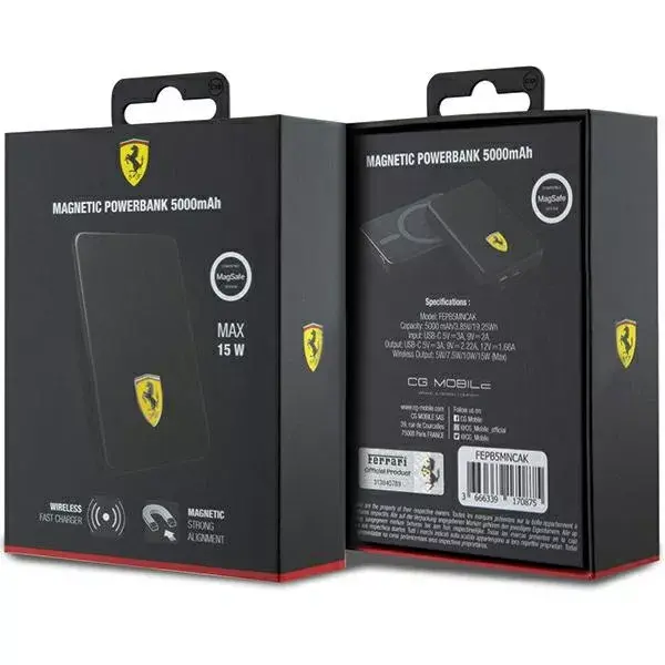 Портативный аккумулятор Ferrari FEPB5MNCAK FEPB5MNCAK Photo 5