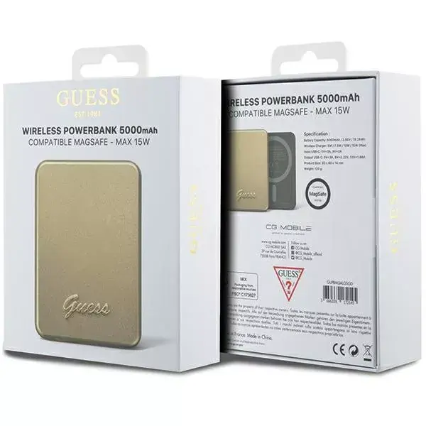 Portable Power Bank Guess 15WGUPBM5ALGSGD Photo 5