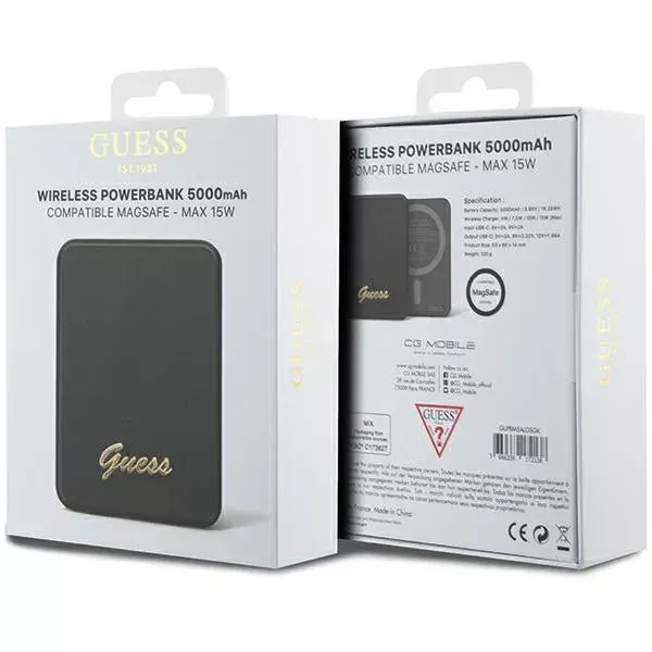 Portable Power Bank Guess 15WGUPBM5ALGSGK Photo 5