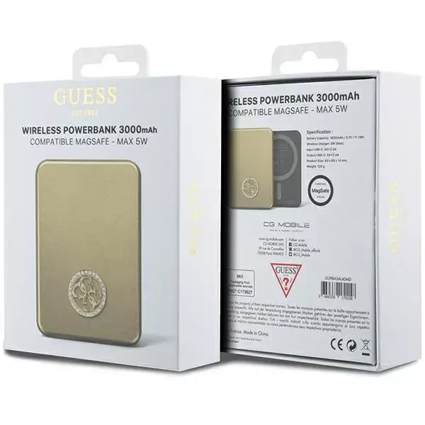 Portable Power Bank Guess 5WGUPBM3AL4DMD Photo 5