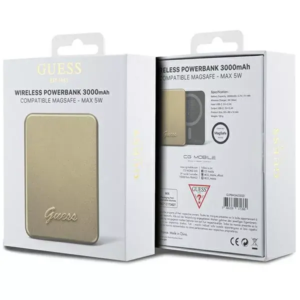 Portable Power Bank Guess 5WGUPBM3ALGSGD Photo 5