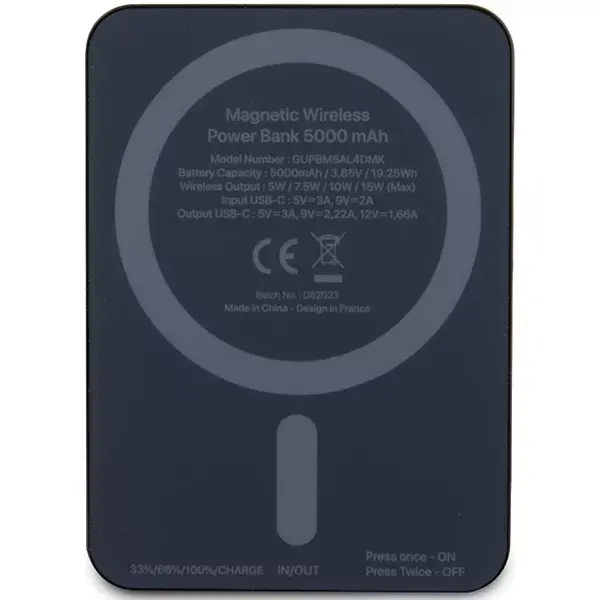 Portatīvais akumulators Karl Lagerfeld MAGSAFE POWERBANK NFT OUTLINE IKONIK Photo 3